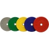 Диск для штанги каучуковый, 10 кг / диаметр 51 мм, цветной – фото