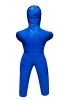 Манекен для борьбы SportPanda 170 см, 35-45 кг, двуногий, синий / чёрный