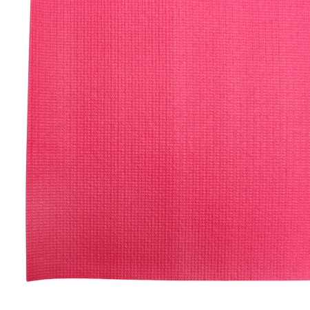 Коврик для йоги и фитнеса ESPADO ES2122, 5 мм, ПВХ, розовый – фото