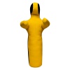 Манекен для борьбы SportPanda 120 см, 12-25 кг, одноногий, жёлтый