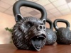 Гиря дизайнерская IRON HEAD «Медведь», 16 кг, чугун – фото