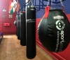  Боксерский мешок SportPanda 100 см, диаметр 31 см, вес 20 кг, на стропах, белый