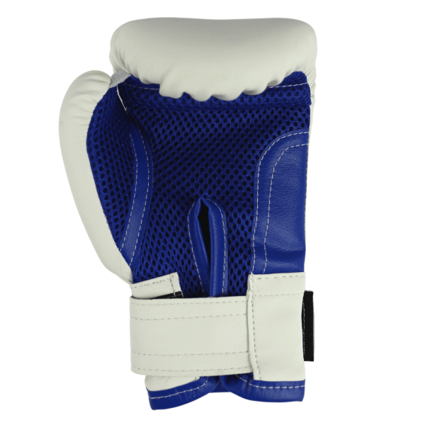 Боксерские перчатки Rusco Sport, тренировочные, бело-синий – фото