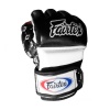Перчатки для ММА и боевого самбо Fairtex FGV17 Fairtex, для соревнований, чёрный – фото