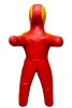  Манекен для борьбы SportPanda 150 см, 25-35 кг, двуногий, красный / жёлтый