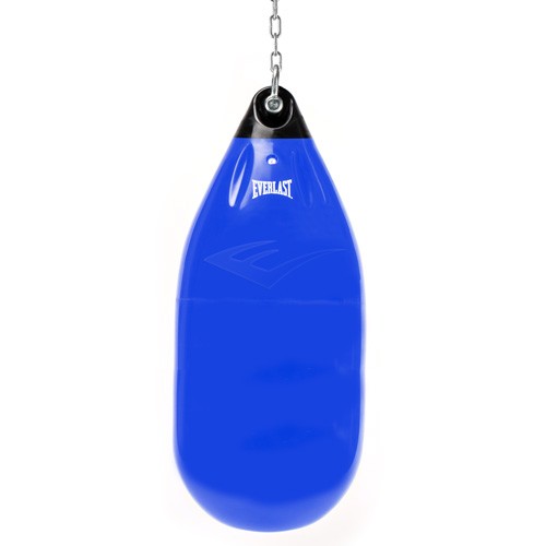 Водоналивной боксерский мешок Everlast Hydrostrike, 72 см, диаметр 37 см, 45 кг, синий – фото