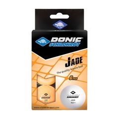 Мячики для н/тенниса DONIC JADE 40+, 6 штук, оранжевый new – фото