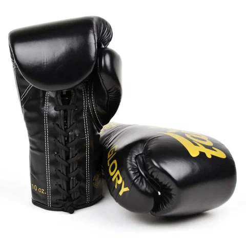 Перчатки для кикбоксинга Fairtex BGLG1 GLORY KICKBOXING, чёрный – фото