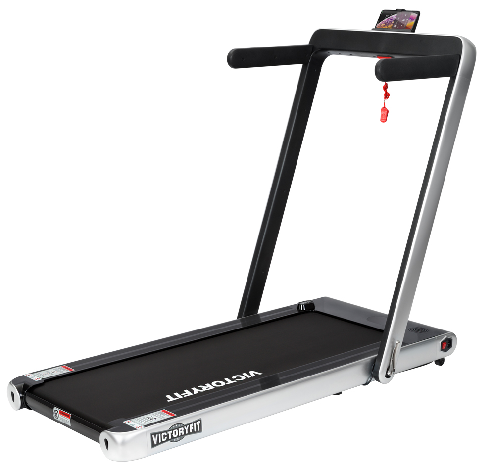 Беговая дорожка 2 в 1 VictoryFit VF-X680 silver – фото