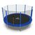 Батут DFC Trampoline Fitness с сеткой 14ft Синий – фото