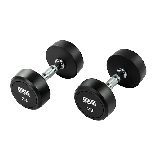 BRONZE GYM BG-PA-DB-R075 Гантель обрезиненная 7,5 кг – фото