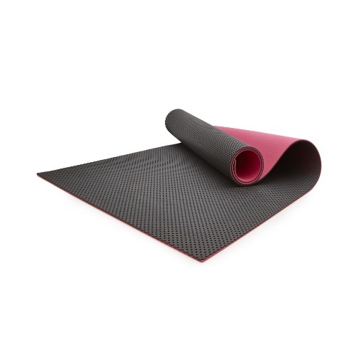 Коврик для йоги и фитнеса Reebok, пористый, 5 мм, розовый – фото