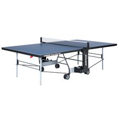 Теннисный стол DONIC INDOOR ROLLER 800 BLUE – фото