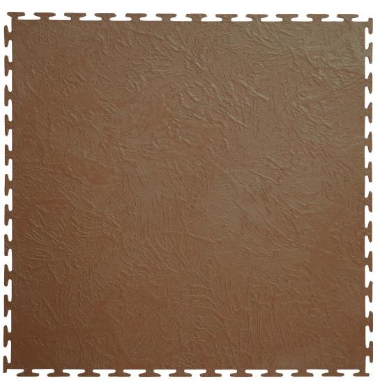 Плитка ПВХ Standart Decor, 500*500, коричневый – фото