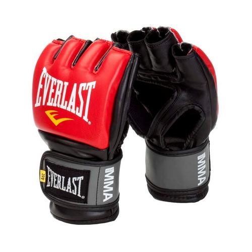Перчатки для ММА Everlast Pro Style Grappling, тренировочные, красный – фото
