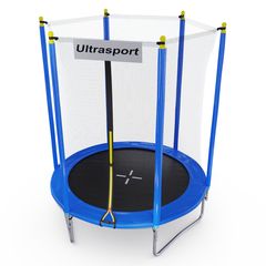 Батут DFC ULTRASPORT 6 ft с защитной сеткой – фото