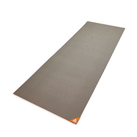 Коврик для йоги и фитнеса Reebok, пористый, 5 мм, оранжевый – фото