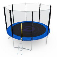 Батут с сеткой DFC PELPO 12ft с лестницей, BLUE – фото