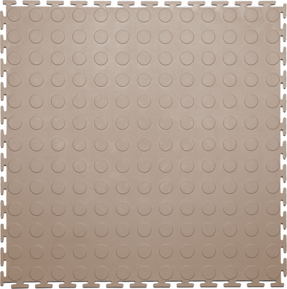 Плитка ПВХ Standart Prom, 500*500, бежевый – фото