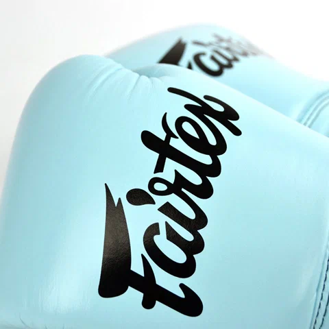 Боксерские перчатки Fairtex BGV20, женские, тренировочные, голубой – фото