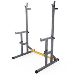 Стойка для штанги с подстраховкой DFC Y-GYM TF-63, с упорами для отжиманий – фото