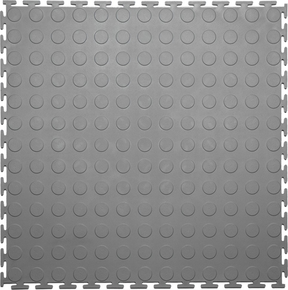 Плитка ПВХ Standart Prom, 500*500, серый – фото