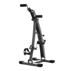 Велотренажер двойной DFC B6009G dual bike (серый) – фото
