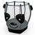 Батут детский DFC ANIMALS PANDA 55" с сеткой – фото