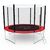 Батут с сеткой DFC PELPO 12ft с лестницей, RED – фото