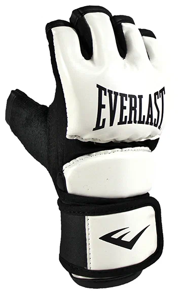 Перчатки для ММА Everlast Core Everstrike, тренировочные, белый – фото