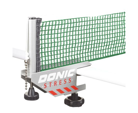 Сетка для настольного тенниса Donic STRESS, серый с зеленым – фото
