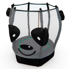 Батут детский DFC ANIMALS PANDA 55" с сеткой – фото