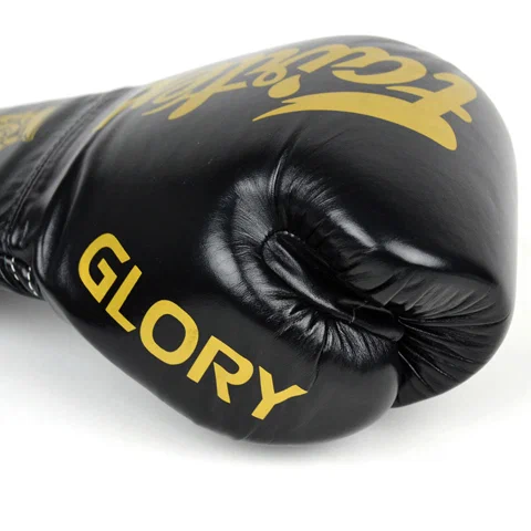 Перчатки для кикбоксинга Fairtex BGLG1 GLORY KICKBOXING, чёрный – фото