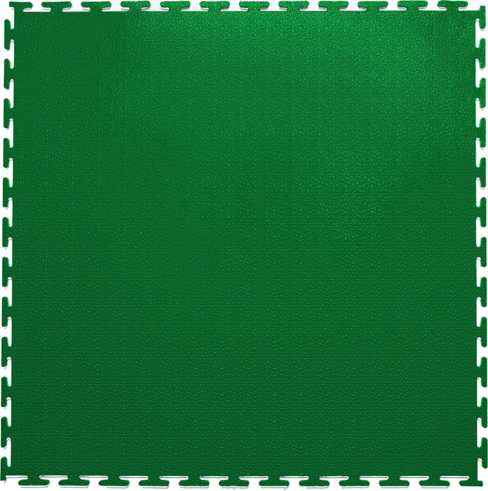 Плитка ПВХ Standart Terra, 500*500, зелёный – фото