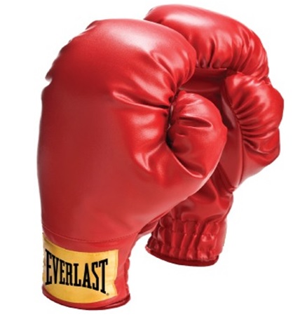 Боксерские перчатки Everlast Boxing, красный – фото