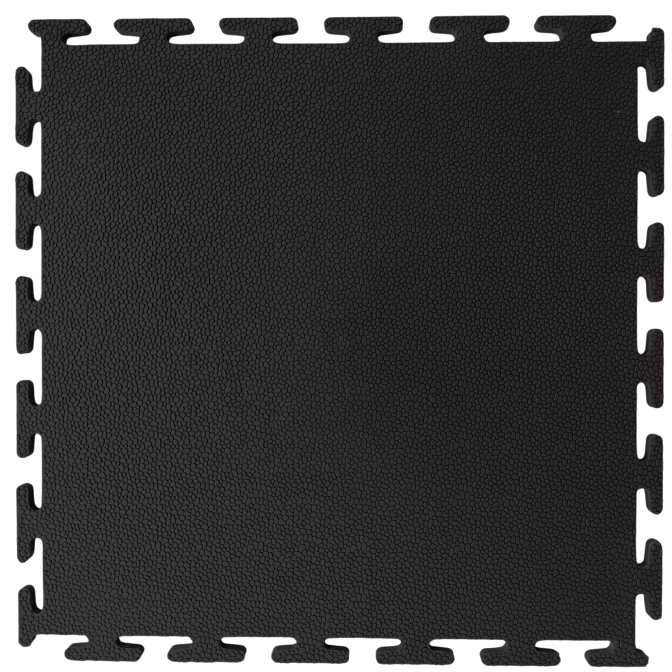 Плитка ПВХ Standart Mini 5 мм, 250*250, чёрный – фото