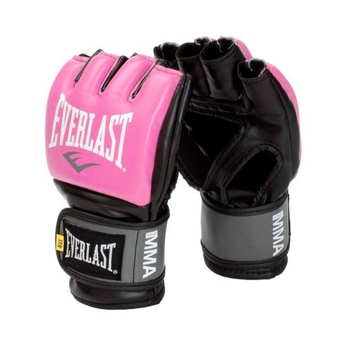 Перчатки для ММА Everlast Pro Style Grappling, тренировочные, розовый – фото