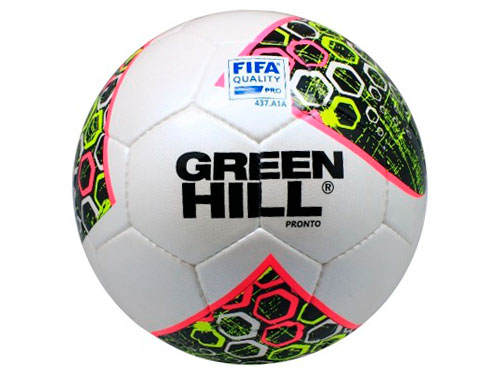 Футбольный мяч Green Hill PRONTO (FIFA approved), эко-кожа, 5" – фото