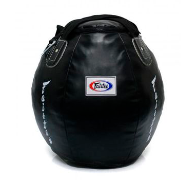 Боксерский мешок Fairtex HB11 «Шар», 65 см, диаметр 50 см, 20 кг, для тайского бокса – фото