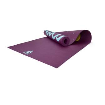 Коврик для йоги Reebok Yoga Mat Crosses-Hi, двусторонний, 4 мм, ПВХ – фото