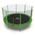 Батут DFC Trampoline Fitness с сеткой 14ft Светло-зелёный – фото