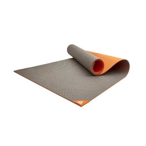 Коврик для йоги и фитнеса Reebok, пористый, 5 мм, оранжевый – фото