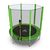Батут DFC Trampoline Fitness с сеткой 6ft Светло-зелёный – фото