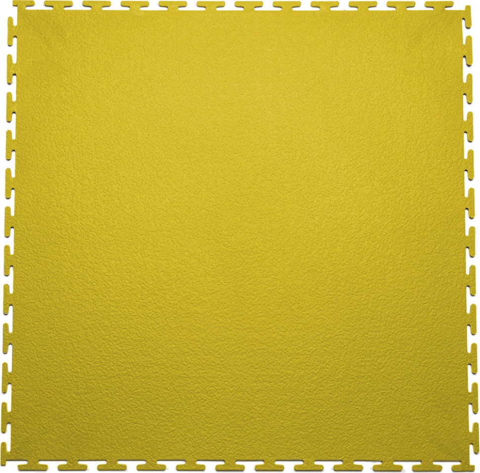 Плитка ПВХ Standart Max, 500*500, жёлтый – фото