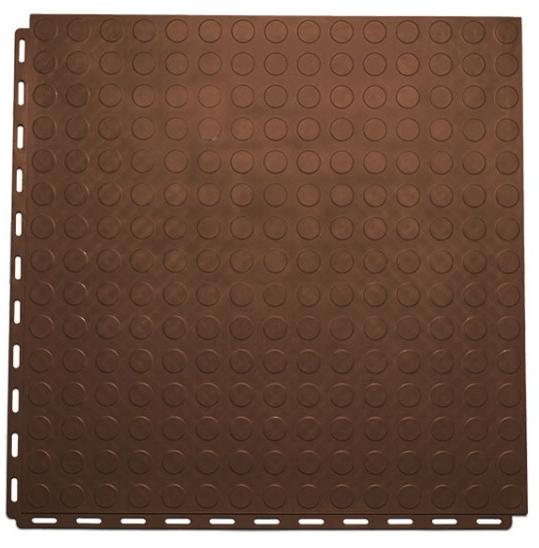 Плитка ПВХ Standart Fix, 6 мм, 500*500, коричневый