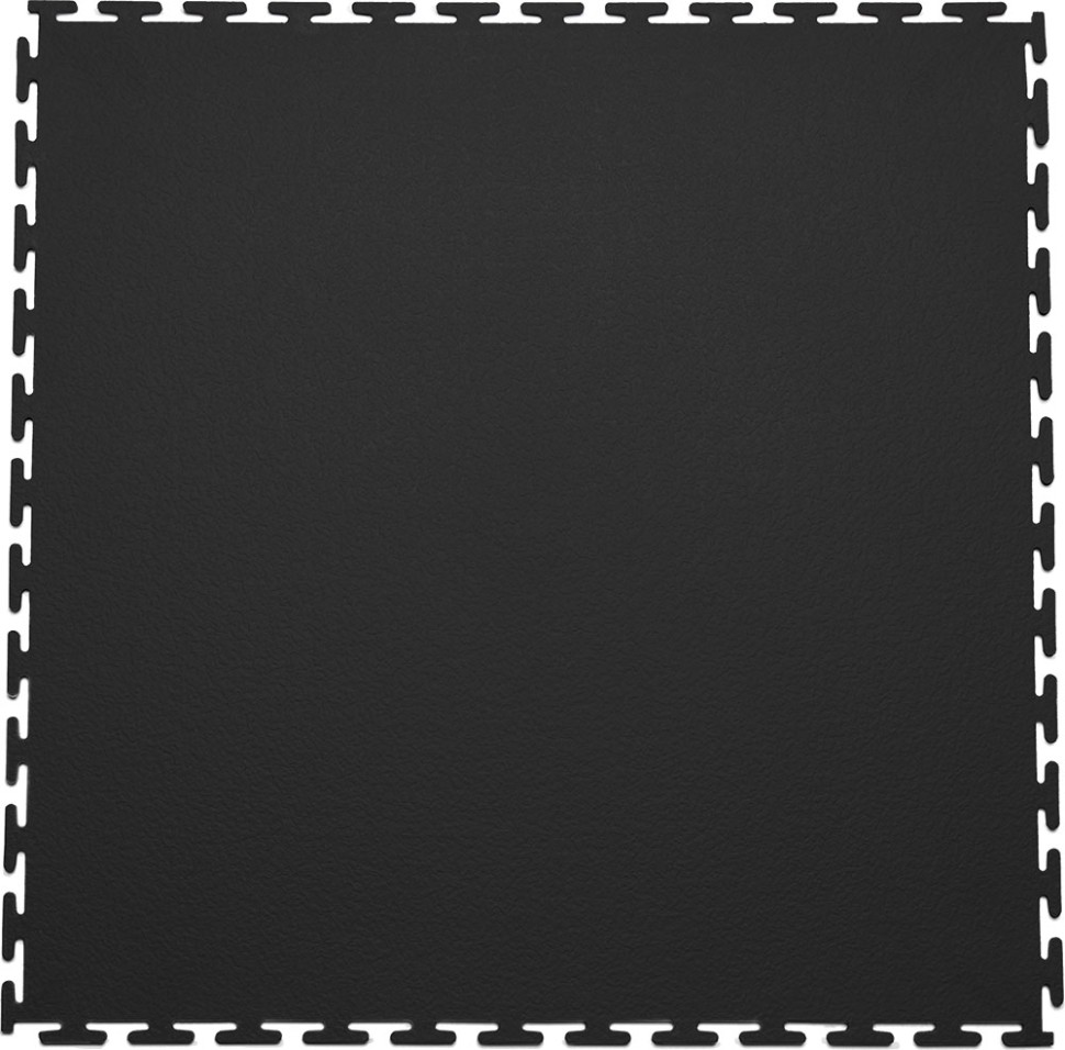 Плитка ПВХ Standart Max, 500*500, чёрный – фото