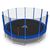 Батут DFC Trampoline Fitness с сеткой 16ft Синий – фото