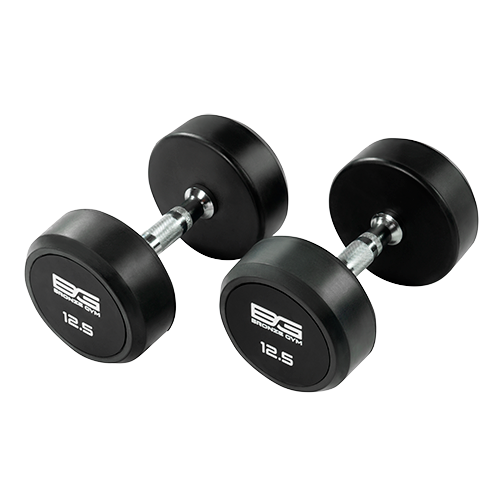 BRONZE GYM BG-PA-DB-R125 Гантель обрезиненная 12,5 кг – фото