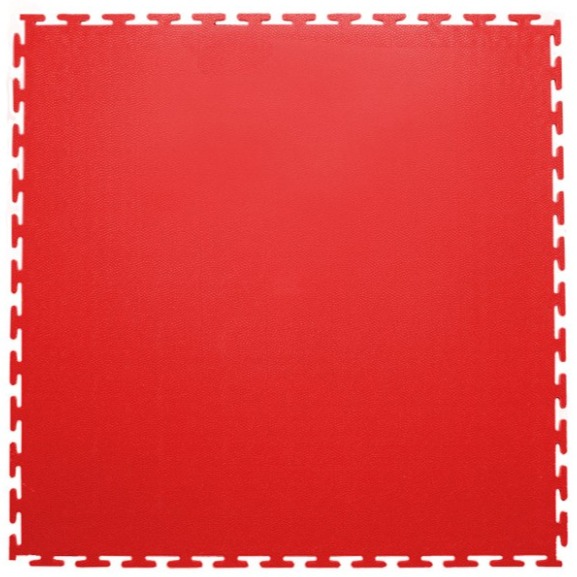 Плитка ПВХ Standart Skin, 500*500, красный – фото