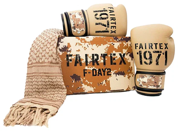 Боксерские перчатки Fairtex BGV25 F-DAY 2, в подарочной упаковке – фото